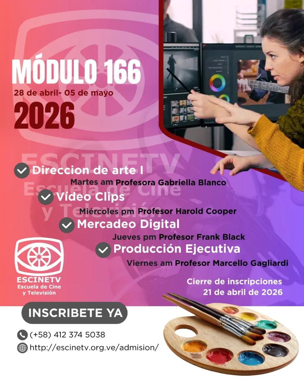 Flyer módulos